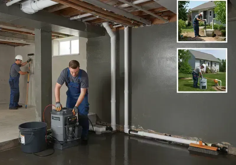 Basement Waterproofing and Flood Prevention process in Hazel Crest, IL